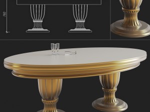 table Modello 3D