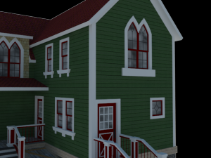 victorian house 3D Модель