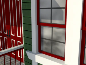 викторианский дом 3D Модель