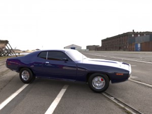 plymouth road runner 1971 Modèle 3D