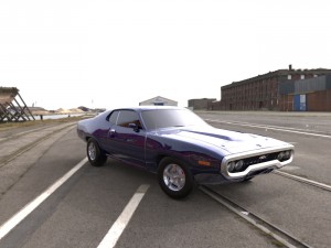 plymouth road runner 1971 Modèle 3D