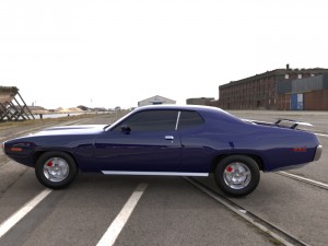 plymouth road runner 1971 Modèle 3D