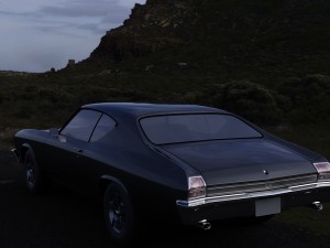 chevelle ss 3D 모델