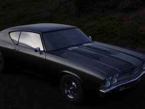 chevelle ss 3D 모델
