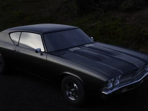 chevelle ss 3D Model