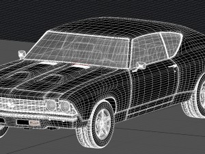 chevelle ss 3D 모델