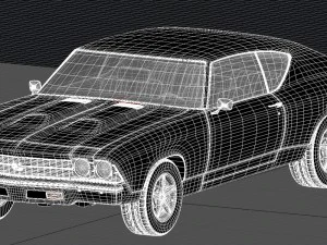 chevelle ss 3D Model