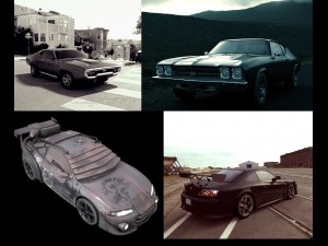 cars collection 3D मॉडल