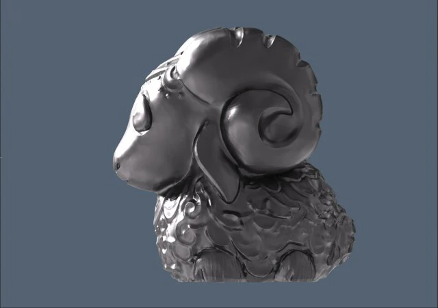 lamb 3D Model .c4d .max .obj .3ds .fbx .stl .blend 