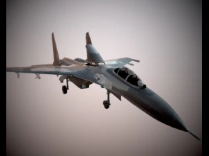 su-27 3D Model