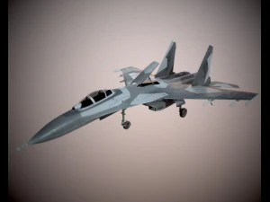 su-27 3D Model