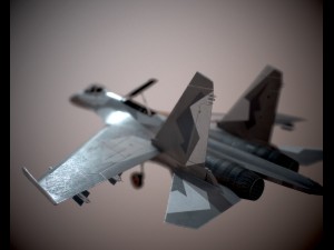su-27 3D 模型
