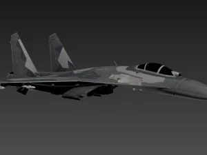 su-27 3D Model