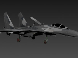 su-27 3D 模型