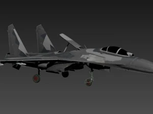 su-27 3D Model