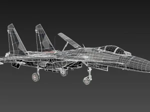 su-27 3D Model