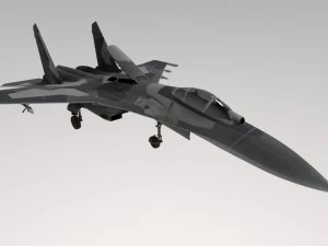 su-27 3D Model