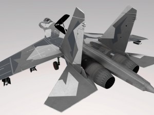 su-27 3D 模型