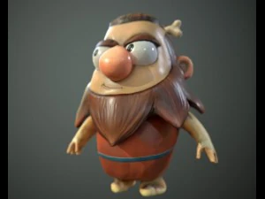 caveman 3D Model