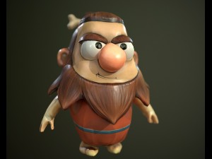 caveman 3Dモデル