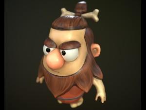 caveman 3Dモデル