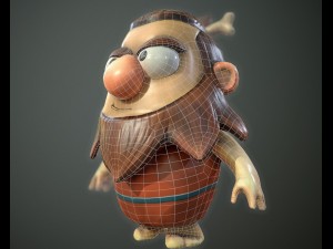 caveman 3Dモデル