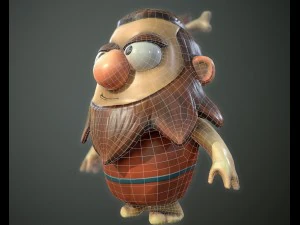 caveman 3D Model