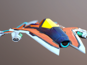 space ship 1 3D मॉडल