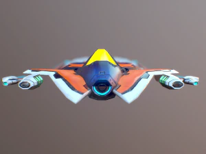 space ship 1 3D Model