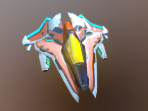 space ship 1 3D मॉडल
