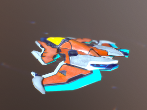 space ship 1 3D मॉडल