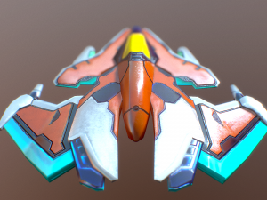 space ship 1 3D मॉडल