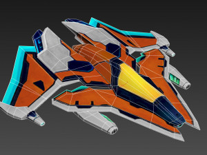 space ship 1 3D मॉडल