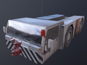 tow tractor 3D Model