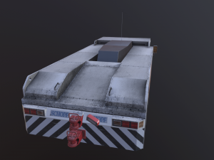 tow tractor Modello 3D