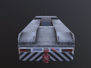 tow tractor Modello 3D