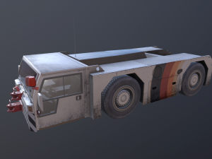 tow tractor Modello 3D