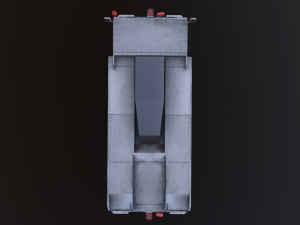 tow tractor Modello 3D