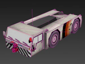 tow tractor 3D Model
