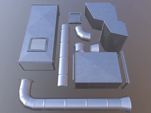 трубчатая конструкция 3D Модель