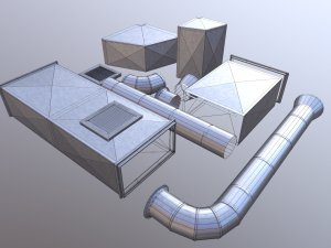 tube consruction 3D मॉडल