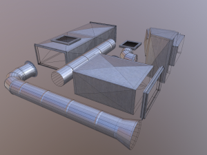 tube consruction 3D मॉडल