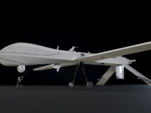 predator mq-1a 3D Model