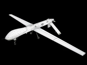 predator mq-1a 3D Model
