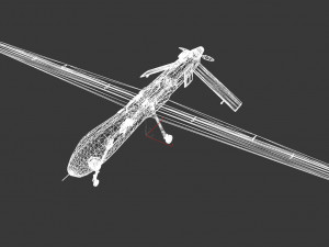 predator mq-1a 3D Model