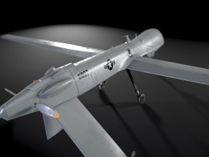 predator mq-1a 3D Model
