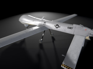 predator mq-1a 3D Model