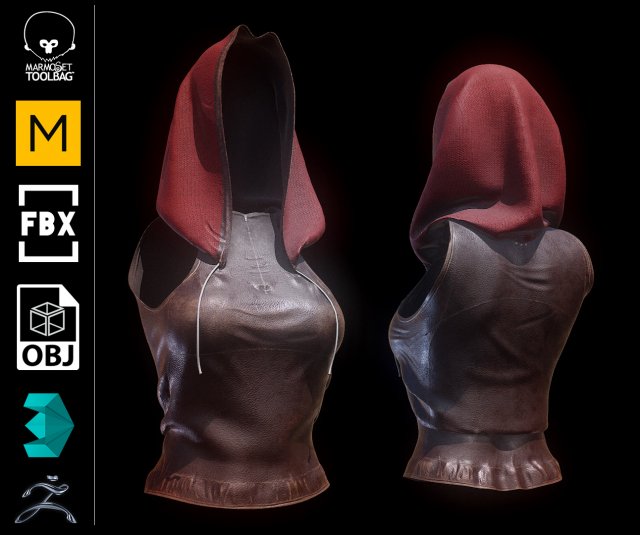 dress 3D Модель .c4d .max .obj .3ds .fbx .stl .blend 