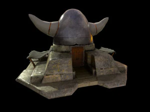 temple of odin 3D Model