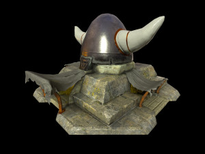 temple of odin Modelo 3D